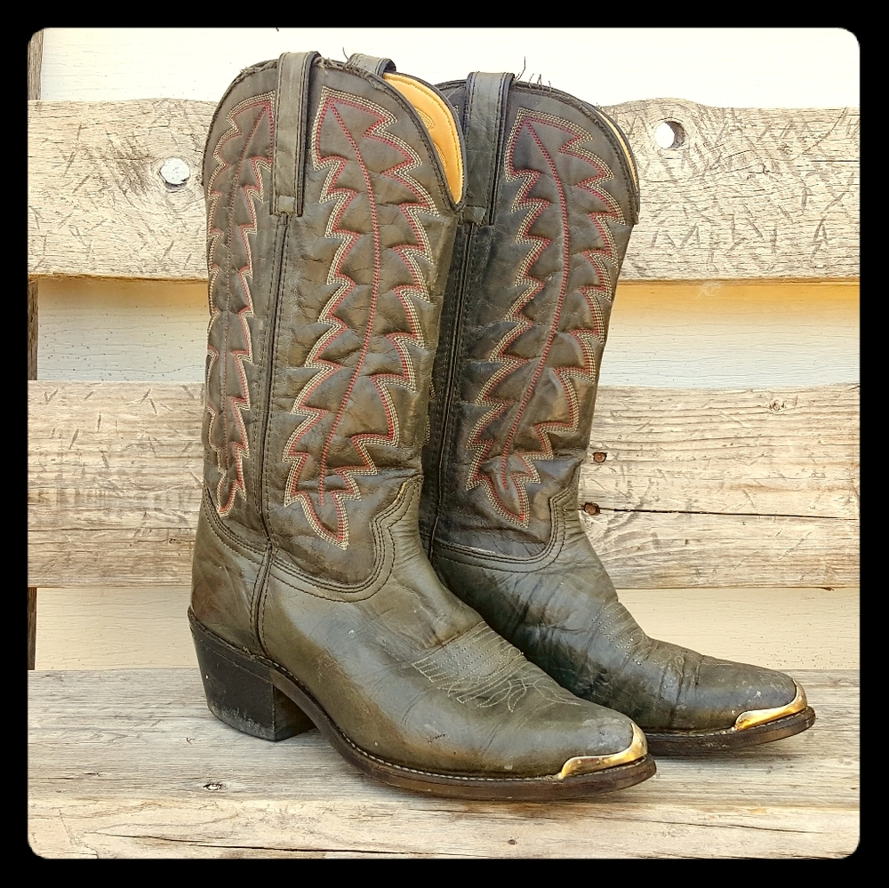 Durango Toe Rand Cowboy Boots